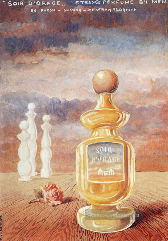 Soir d orage seltsames Parfüm von Mem René Magritte Ölgemälde